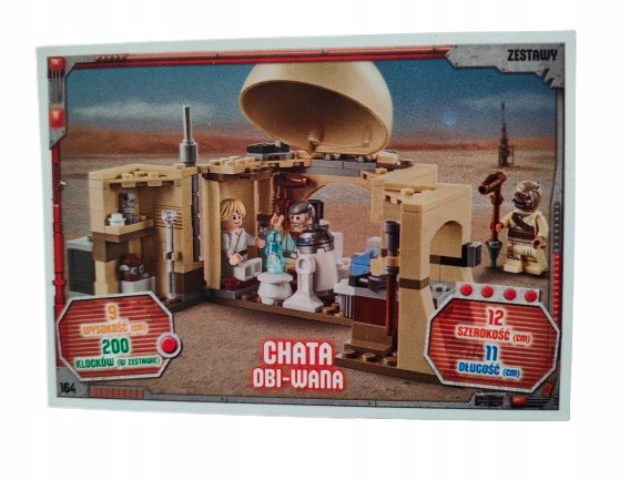 Karta Lego Star Wars Seria 3 Numer 164