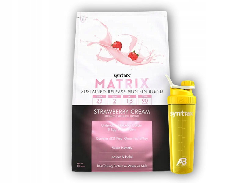 Matrix 2270g Láhev AeroBottle Primus Crystal 800ml strawberry cream