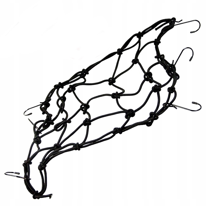 SIATKA GUMA NA BAGAŻNIK KOSZYK ROWEROWY KUFER MOTOCYKLOWY SOLIDNA