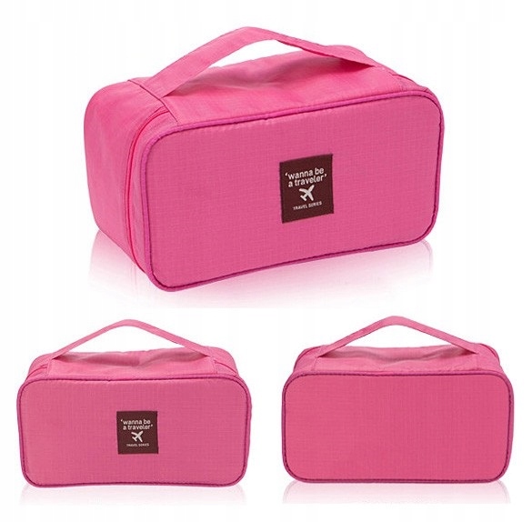 

Usztywniana Kosmetyczka Podróżna Na Bieliznę Kolor