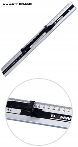 Pravítko 100 cm s rukojetí, hliníkové