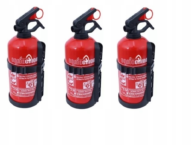 

3X Gaśnica Samochodowa 1KG.(PROSZKOWA) GP-1 Z Bc/