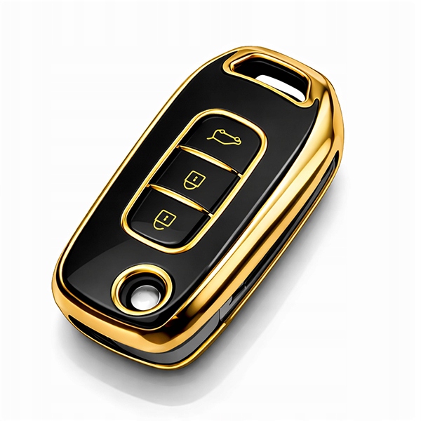 Etui Tpu Na Kluczyk Do Samochodu Pokrowiec Do Renault Czarne