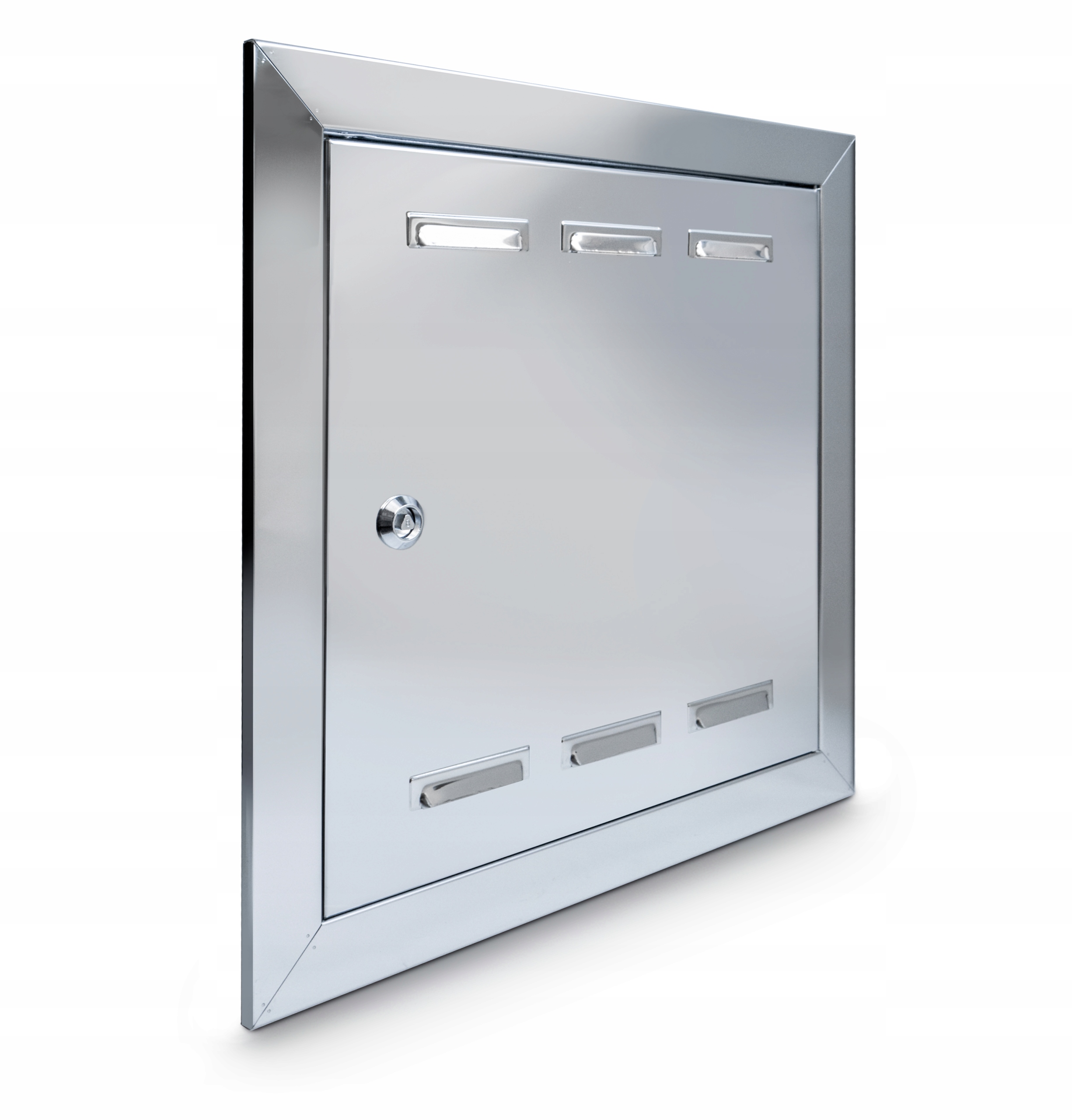 Plynová dvířka nerezová 50 x 50 cm s klíčem