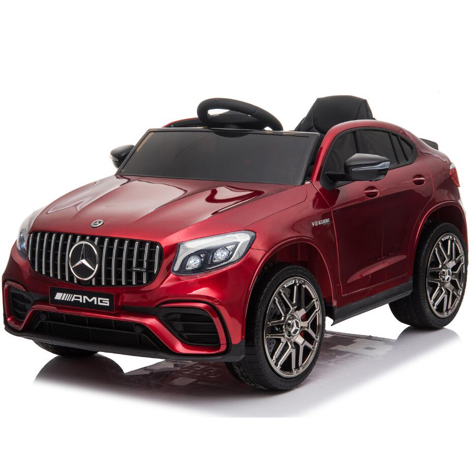 Auto na Akumulator Mercedes Glc 63S Lakier 4x4 180 Watt Bordowy Lakierowany
