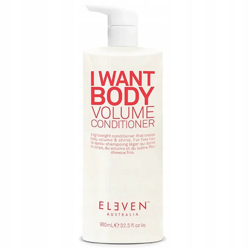 Eleven australia volume Kondicionér na vlasy dodávající objem 960 Ml