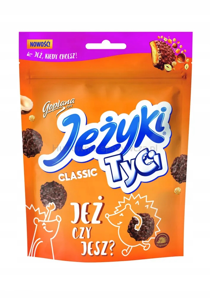 Levně Pralinky Jeżyki Tyci, klasické, 100 g