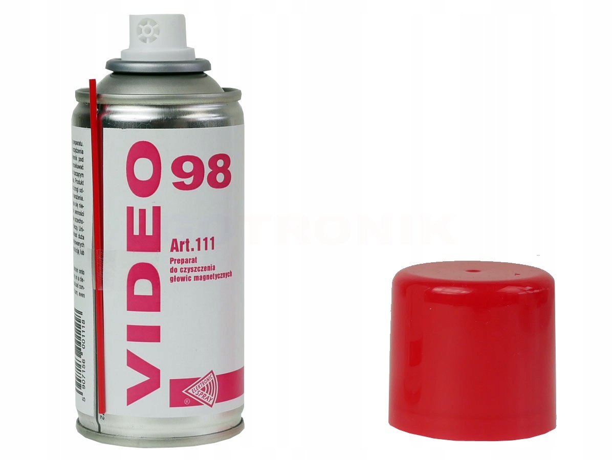 

Video 98 do czyszczenia głowic audio i video 150ml