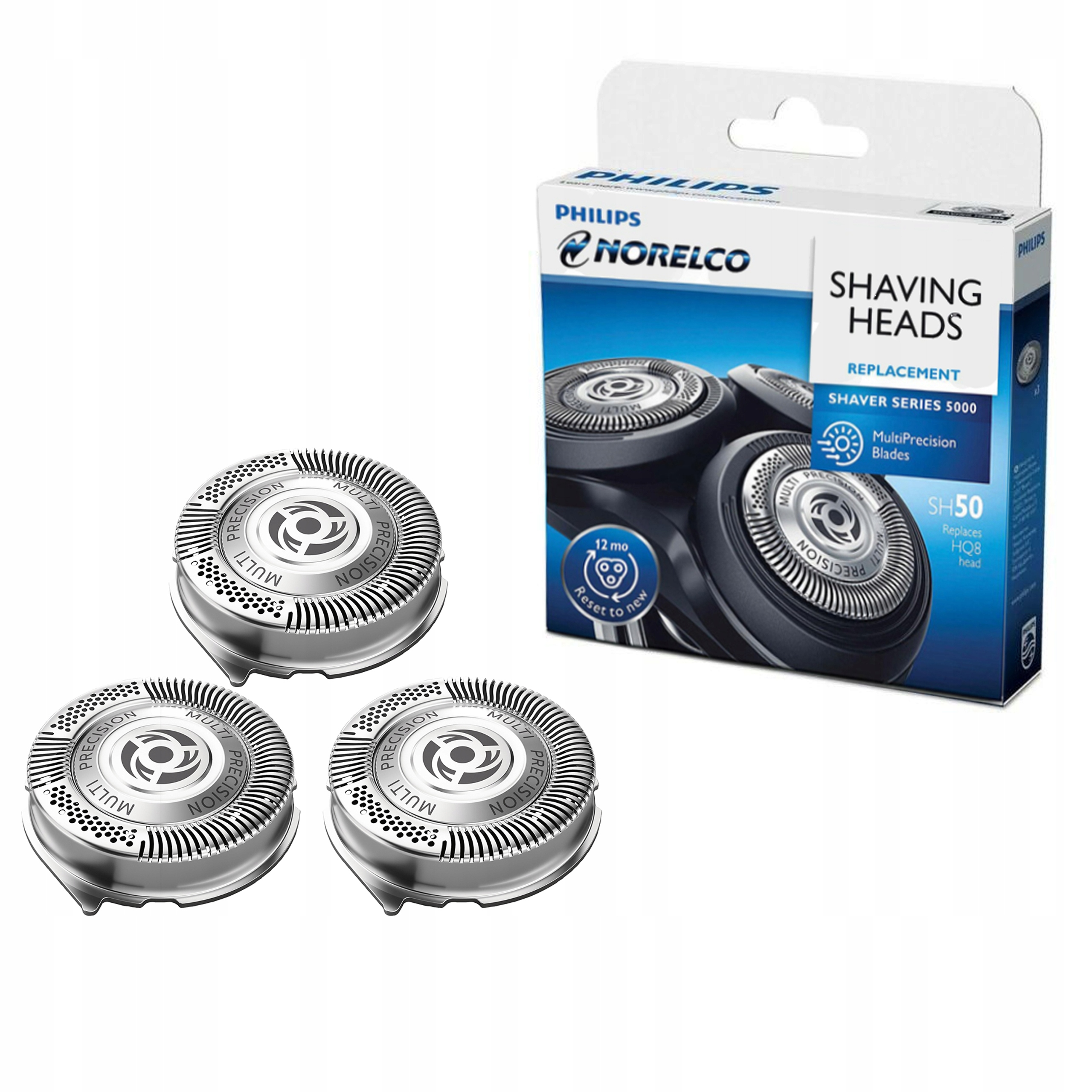 

Philips Głowice golące SH50 /50 Oryginał 3szt.