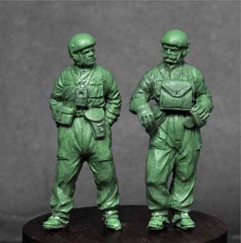 Scibor 35HM0047 1/35 Polish 7TP Tank Crew set 2