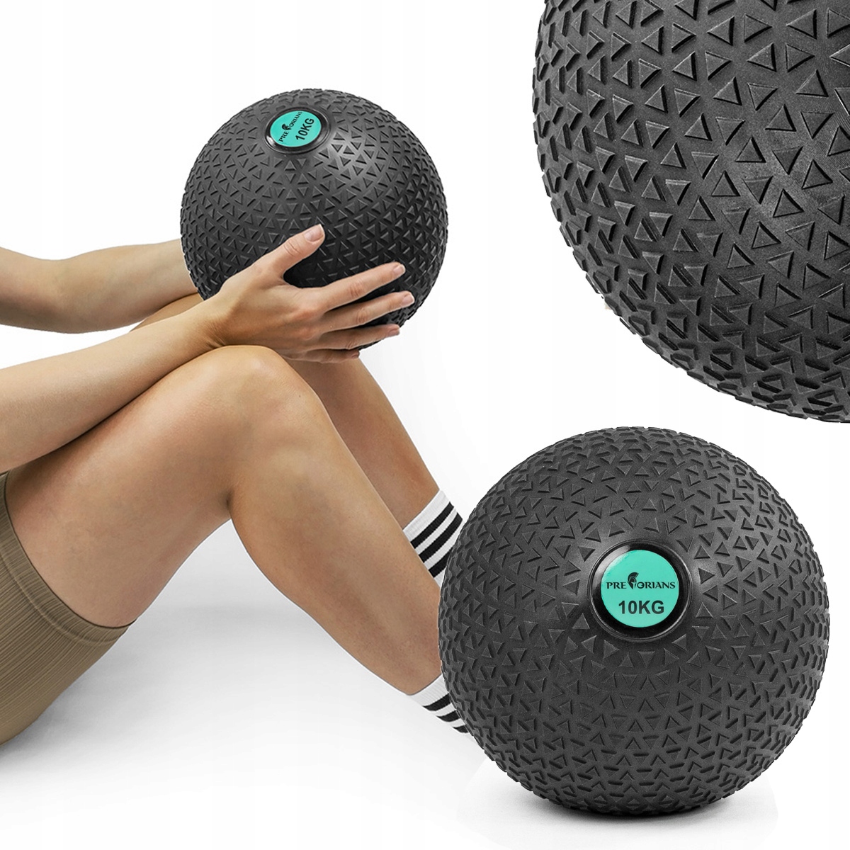 

Slam ball 10kg Piłka treningowa ćwiczeń Lekarska