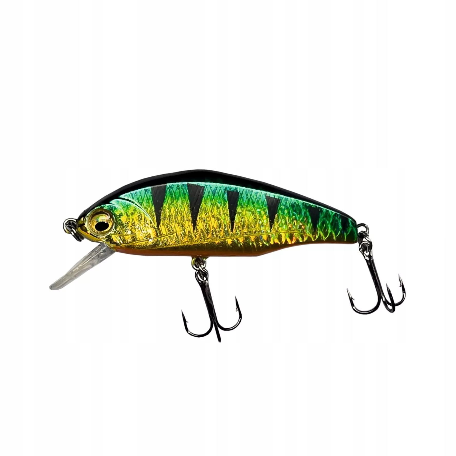 Wobler Germina Flat Minnow 6.4cm 7.6g Gold Perch