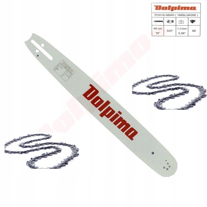 

Husqvarna 45 51 254 242 Prowadnica 40CM Łańcuch X2