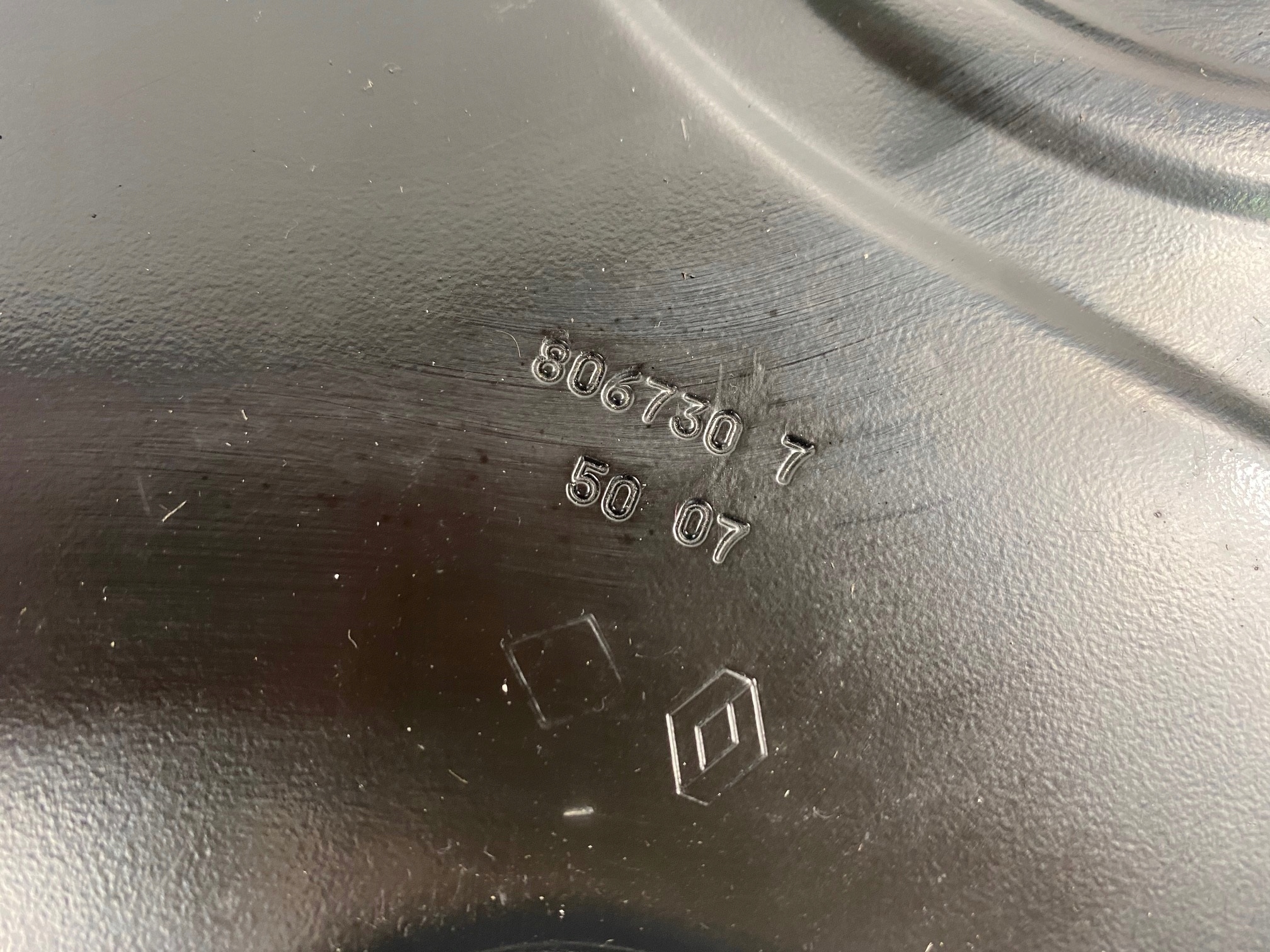 Blende Abdeckung des Zahnrads RENAULT ESPACE IV KOLEOS 2.0 DCI