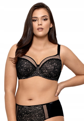 Měkká podprsenka s výšivkou Rafaela 70I Mefemi