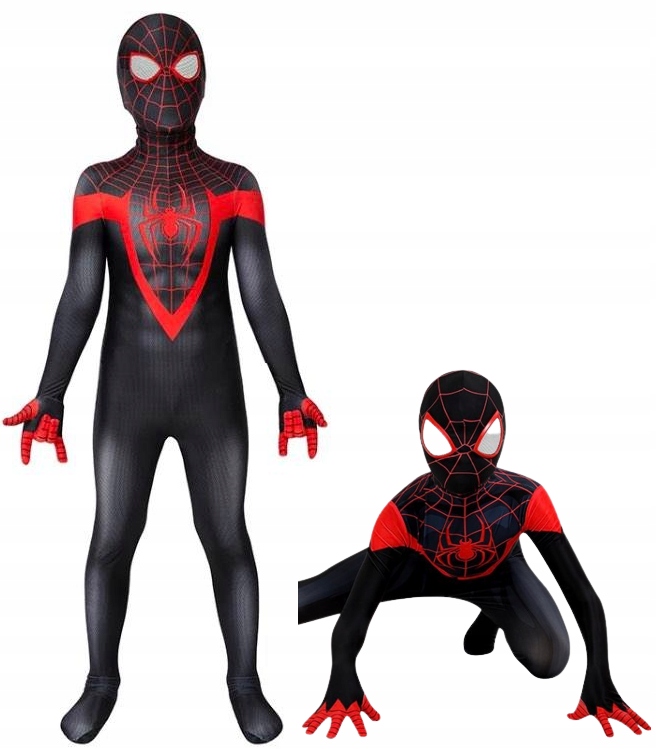

Strój Spiderman Kostium Bal Miles Morales 116-122