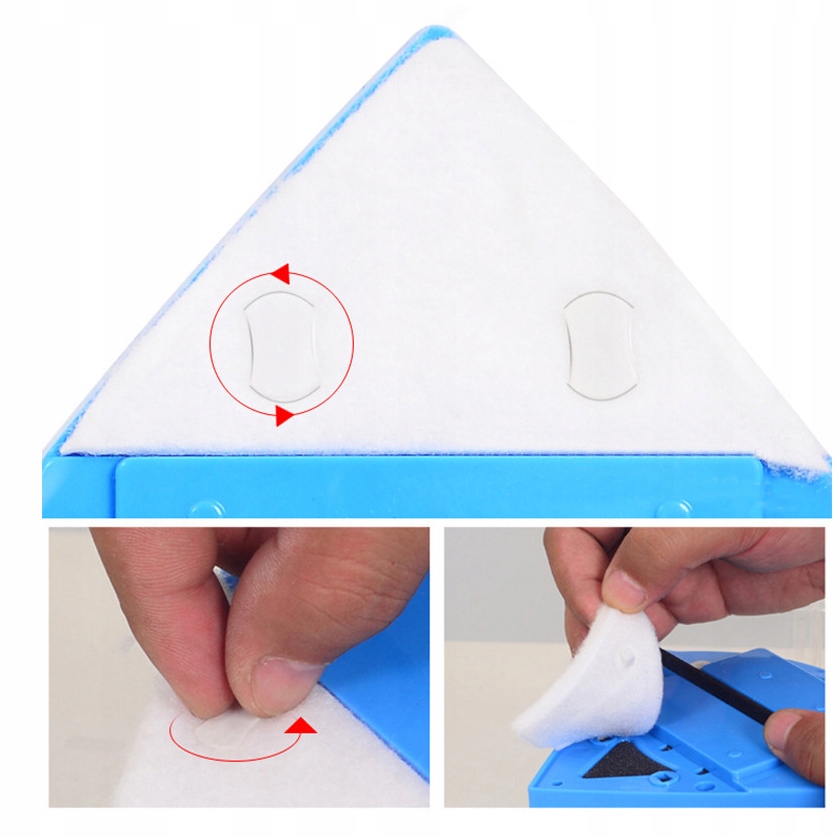 MAGNETYCZNA MYJKA DO MYCIA OKIEN SZYB DWUSTRONNA Maksymalna szerokość ściągaczki 15 cm