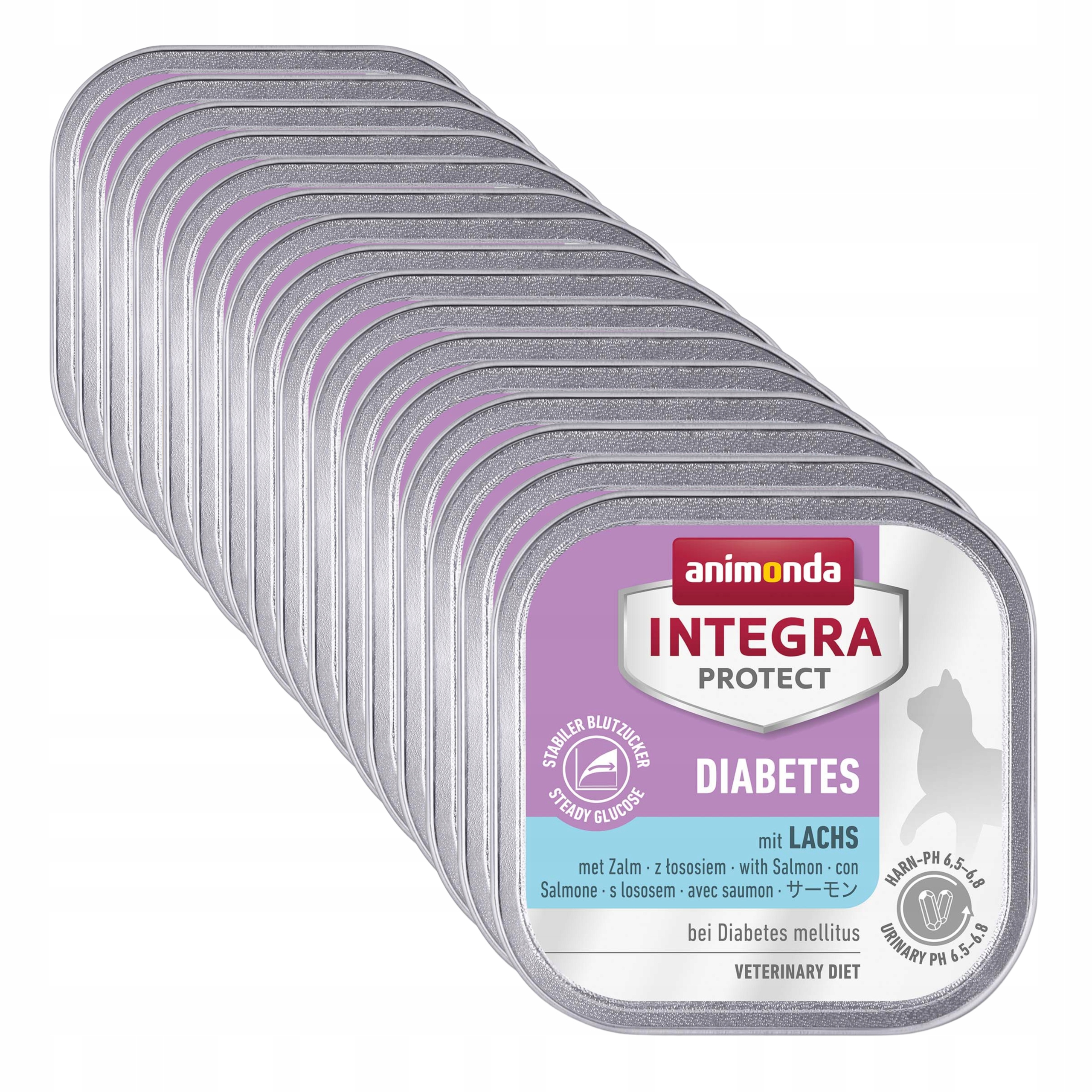 Levně Animonda Integra Diabetes Losos pro diabetiky 16x100g