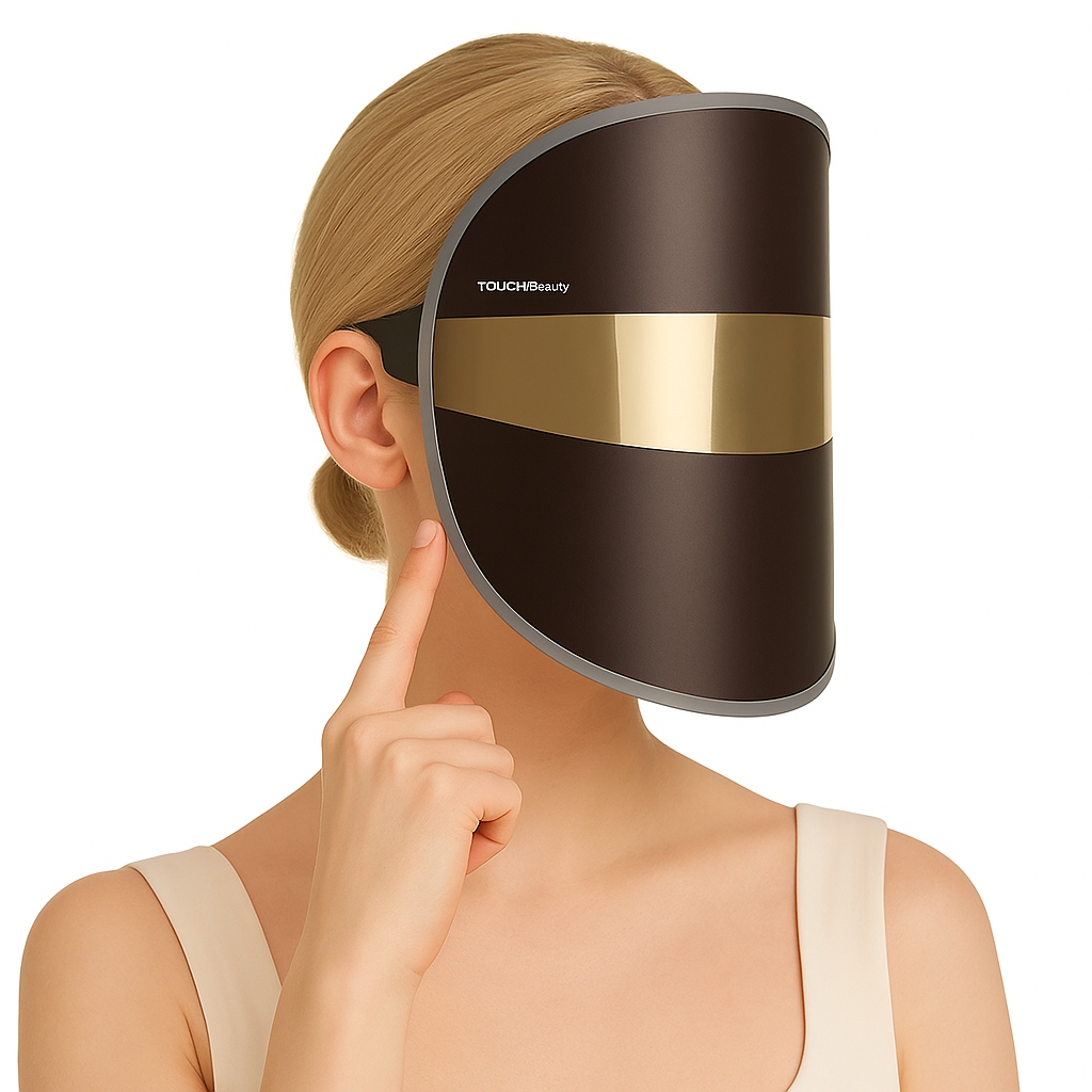 Led Maska Na Obličej S Režimy Fotonového Světla TouchBeauty Glam Omlazení