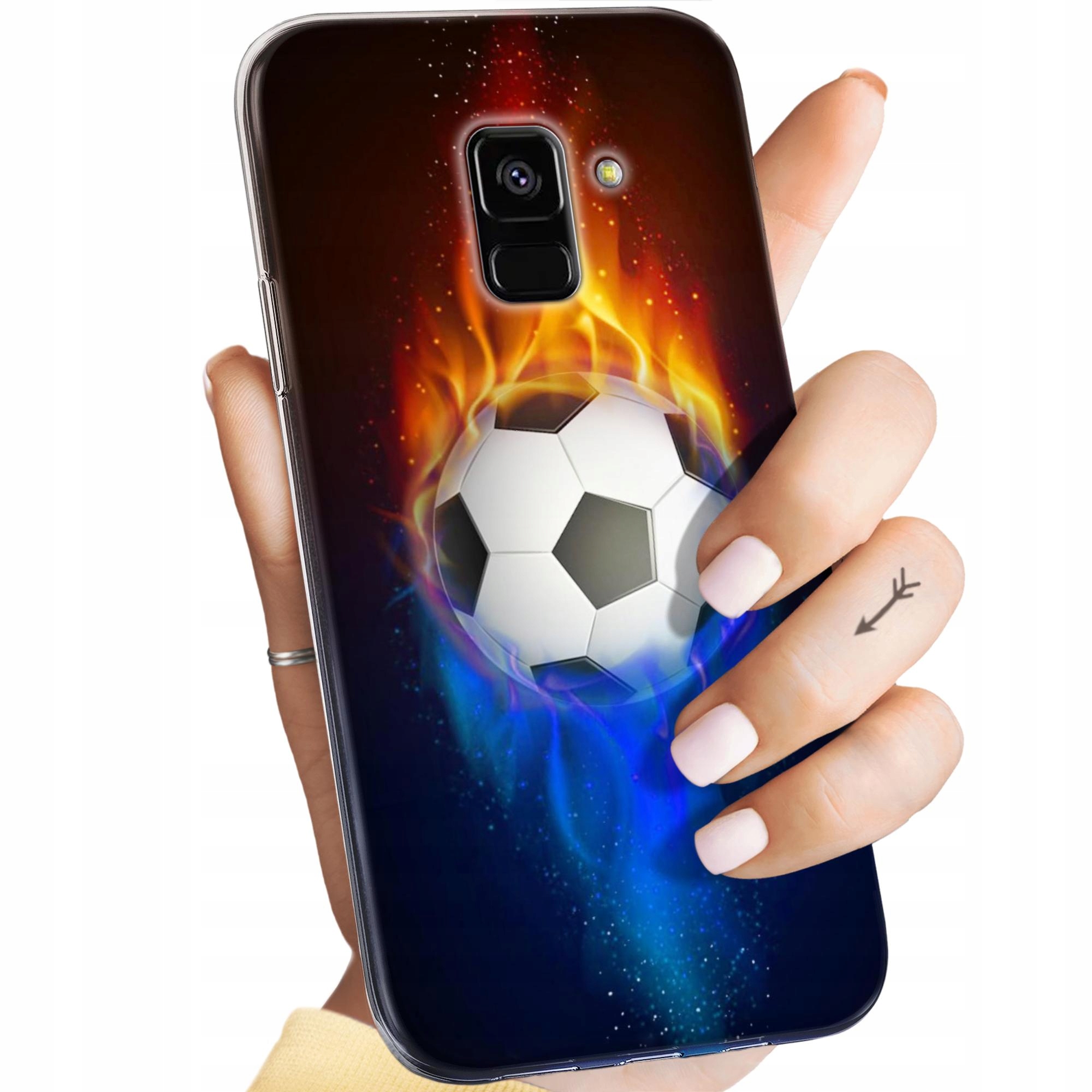 Etui Do Samsung Galaxy A5/A8 2018 Sport Piłkarskie Piłka Nożna Case