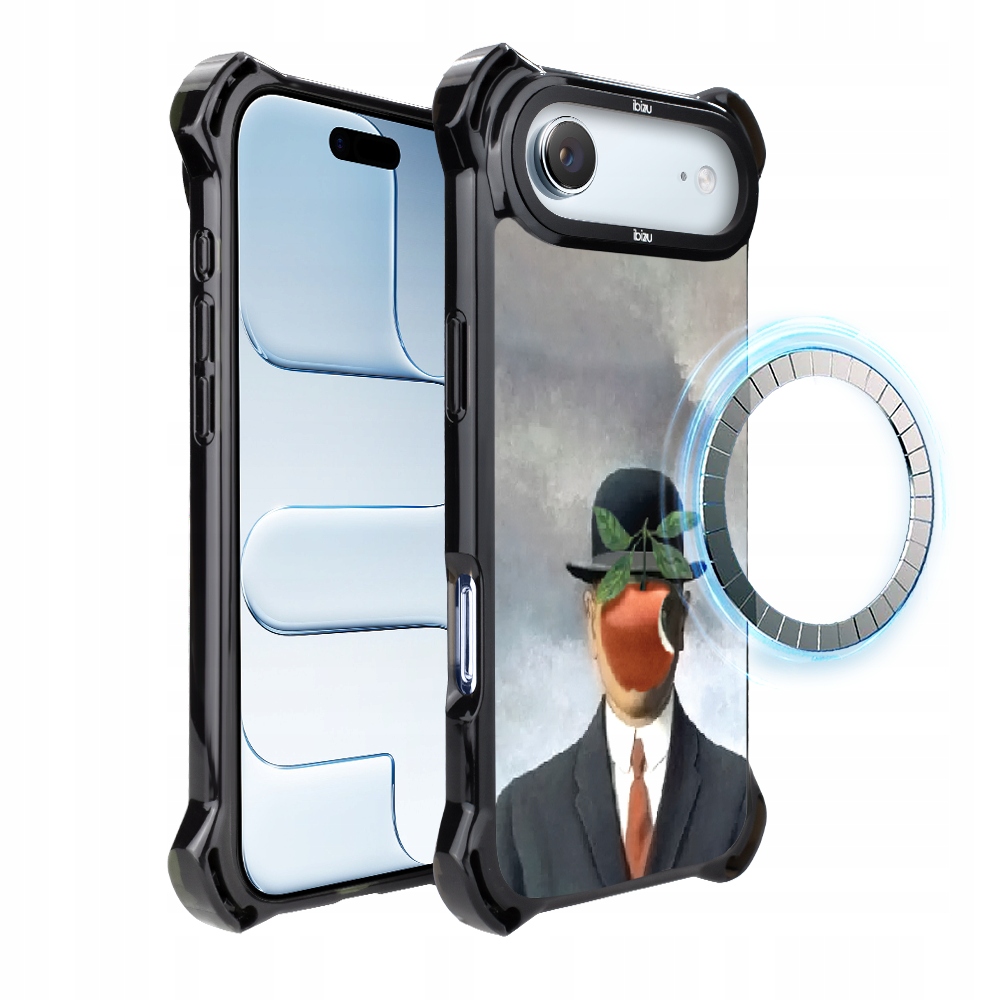 Pouzdro pro iPhone Air Ibizu DropGuard Ultra s MagSafe, syn člověka
