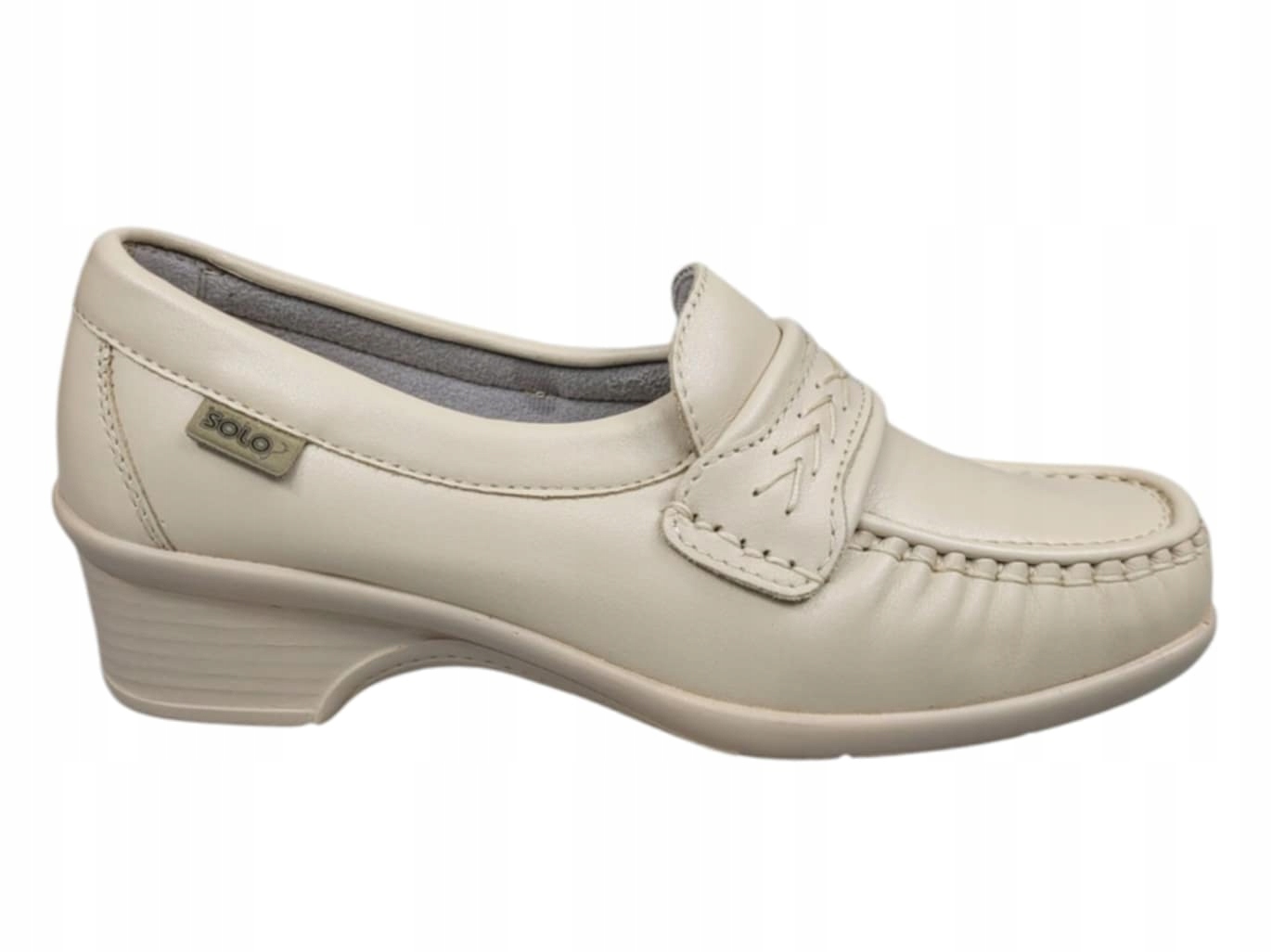 Solo Dámské Mokasíny 065 W Béžové vel. 38