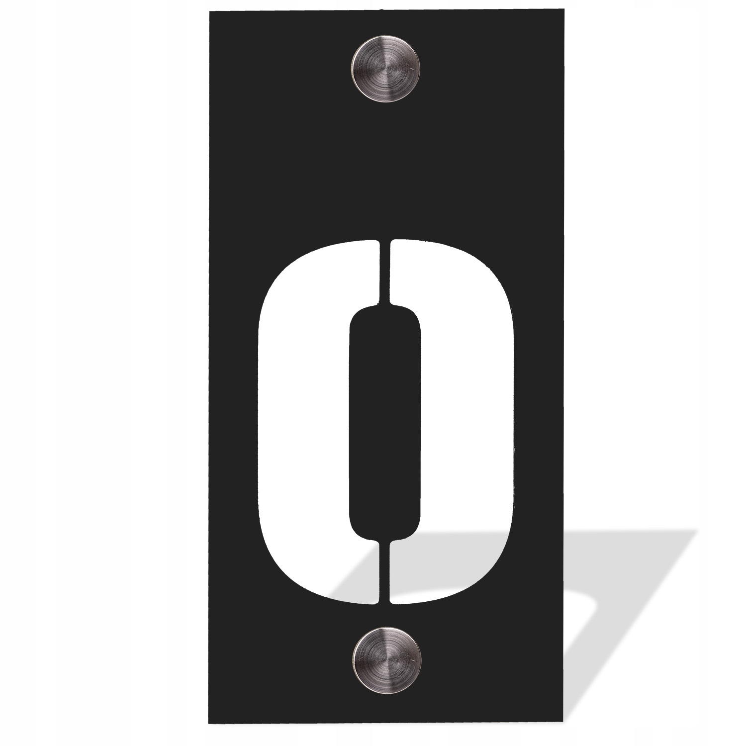 

Tabliczka Adresowa Na Dom Aluminiowa Cyfra '0'