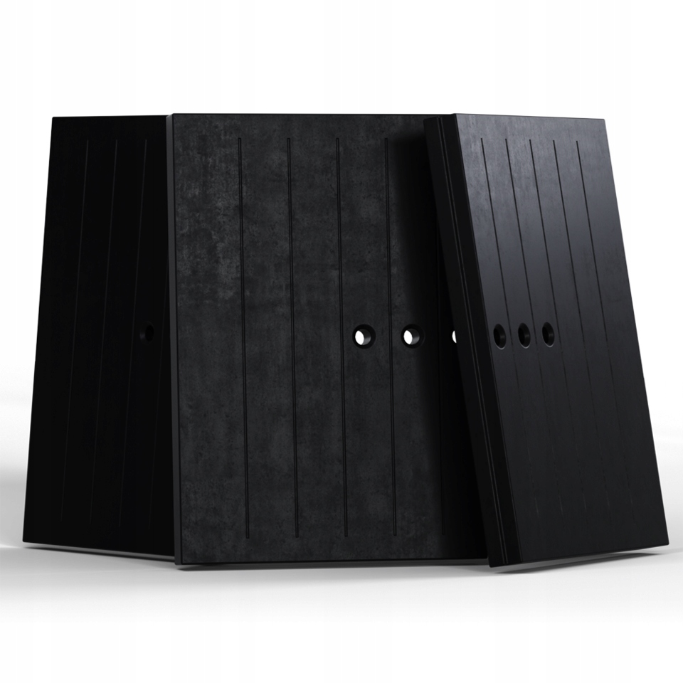 Plyty Termotec czarny Lucy 12 prawy Bs (komplet)
