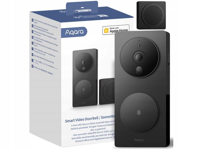 Inteligentny domofon Aqara SVD-C03 G4 Czarny