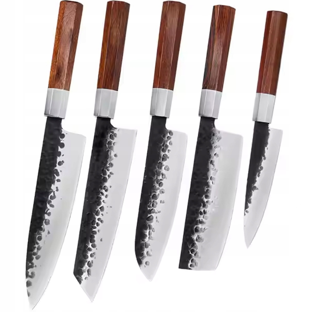 Sada Kuchynských nožov Kimung 5ks/Hnedá KP-38082