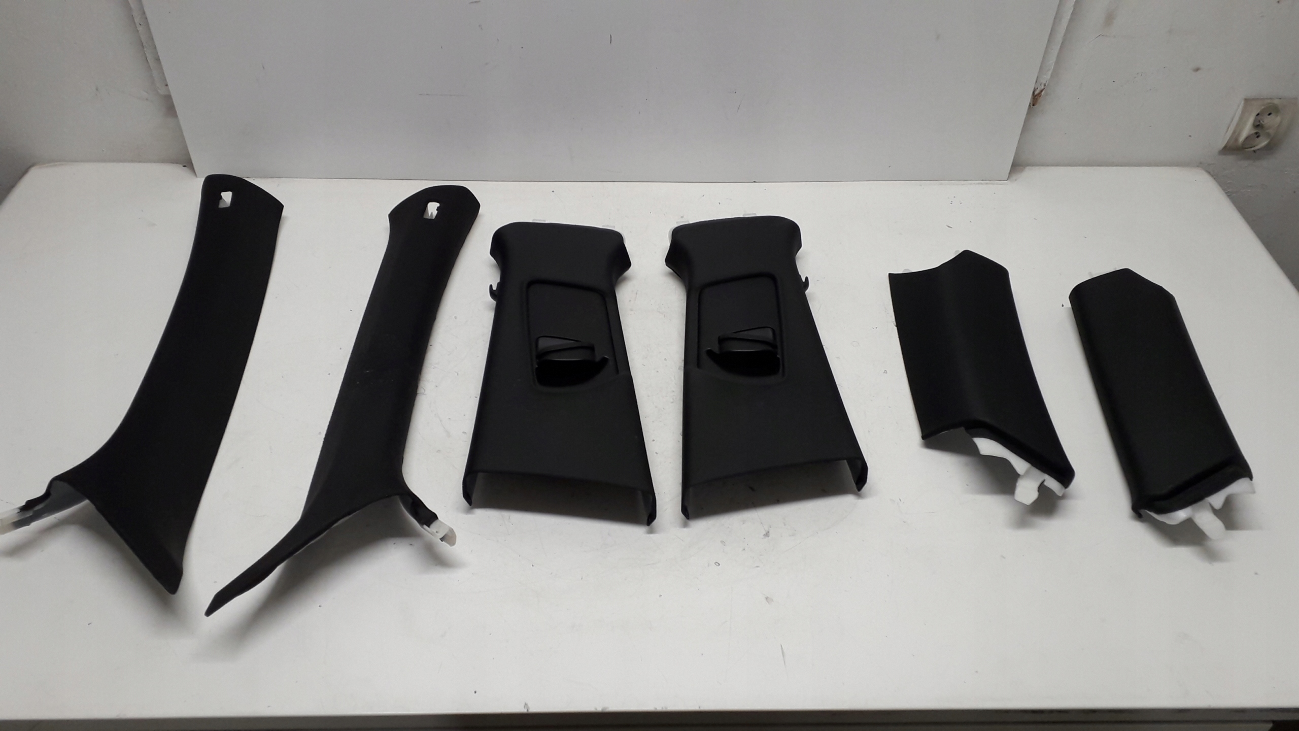 AUDI Q5 8R 08-16 щитки кришка стійки чорний комплект