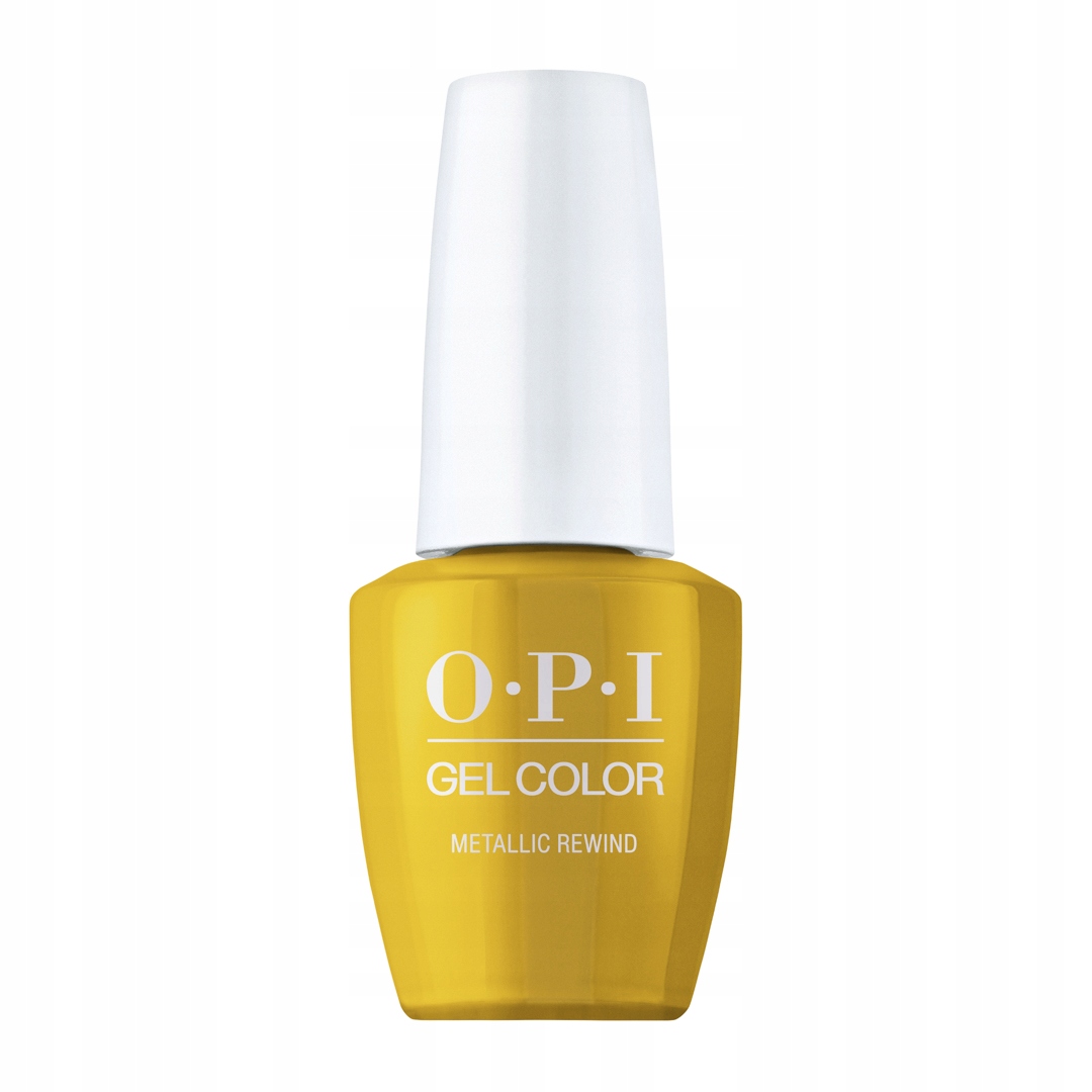 Opi GelColor Fall 24 Metallic Mix Metallic Rewind zlatý lak 15 ml