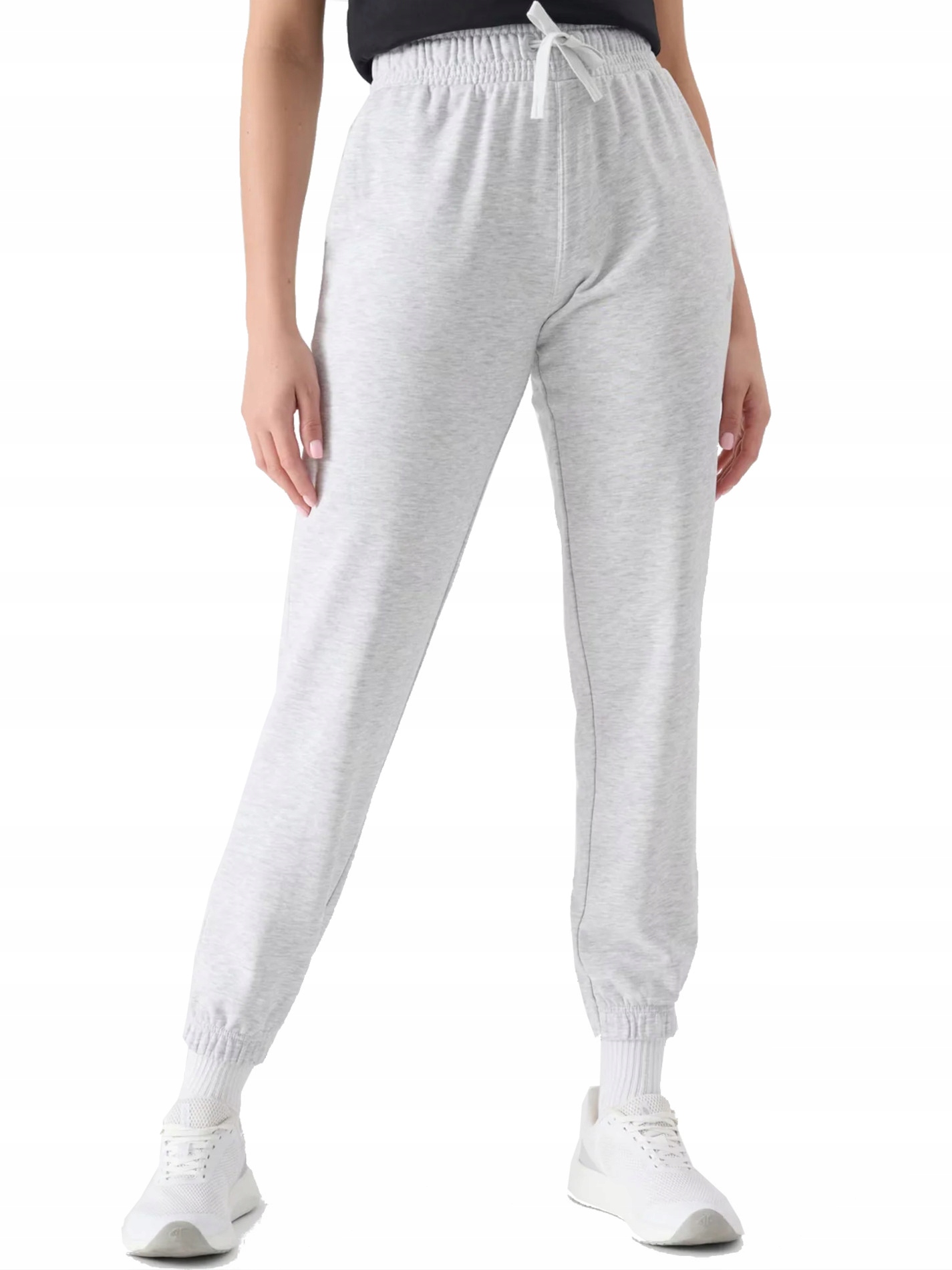 Dámské teplákové kalhoty 4F 4FWMM00TTROF1138-27M sportovní šedé bavlněné M