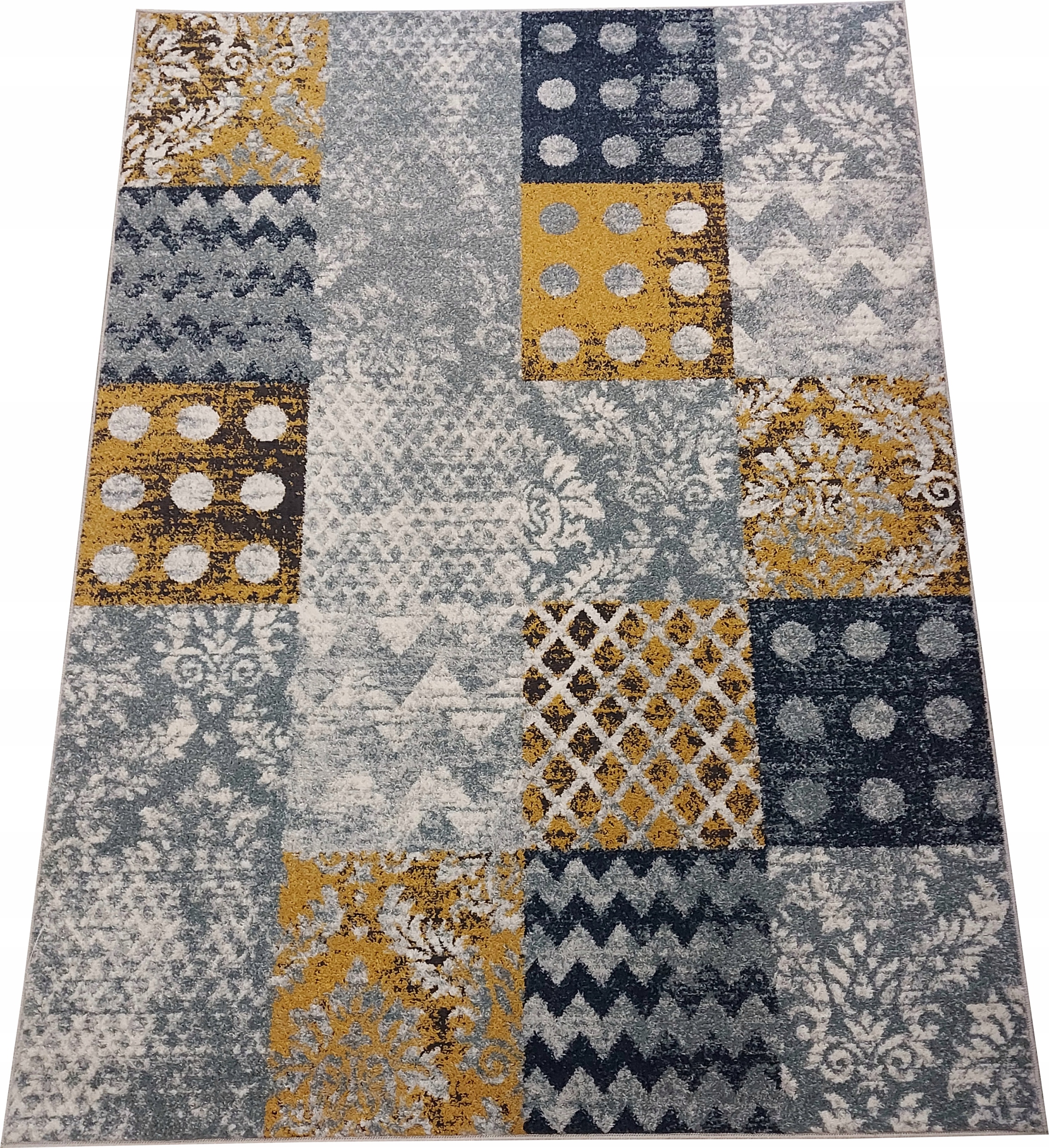 

Dywan nowoczesny do salonu, patchwork 120x160 cm