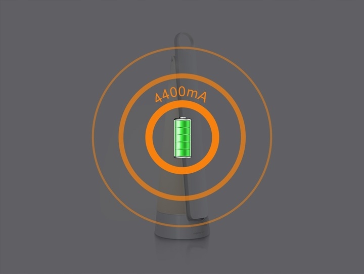 LAMPKA BIURKOWA NOCNA LED 7W 4000K RGB AKUMULATOR Zasilanie akumulatorowe sieciowe