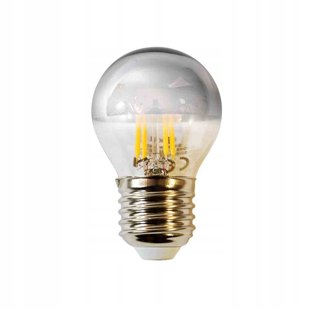 

Żarówka Filament 33W Led 4W G45 E27 Silver