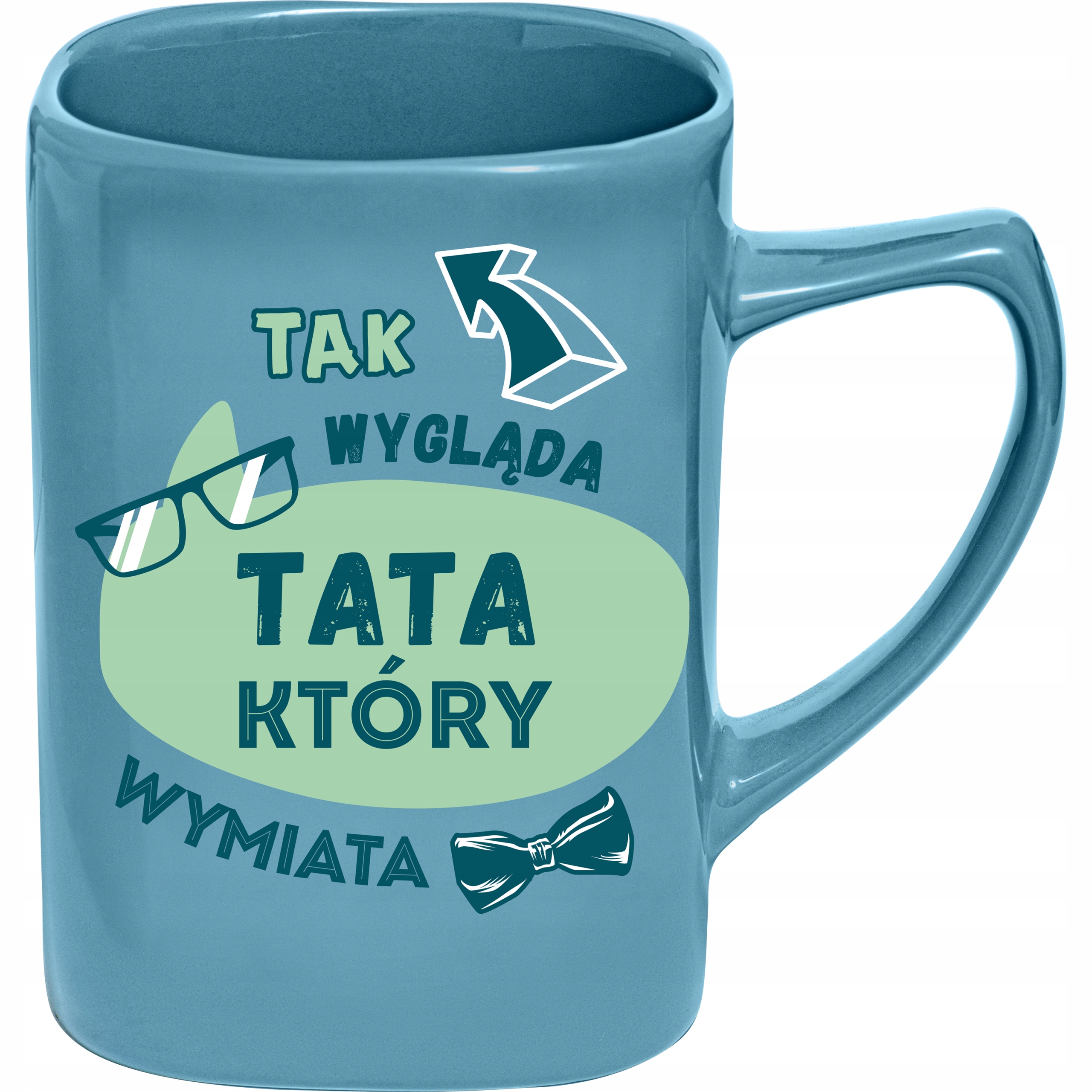 

Kubek Dla Taty Niebieski Dzień Taty 400 ML