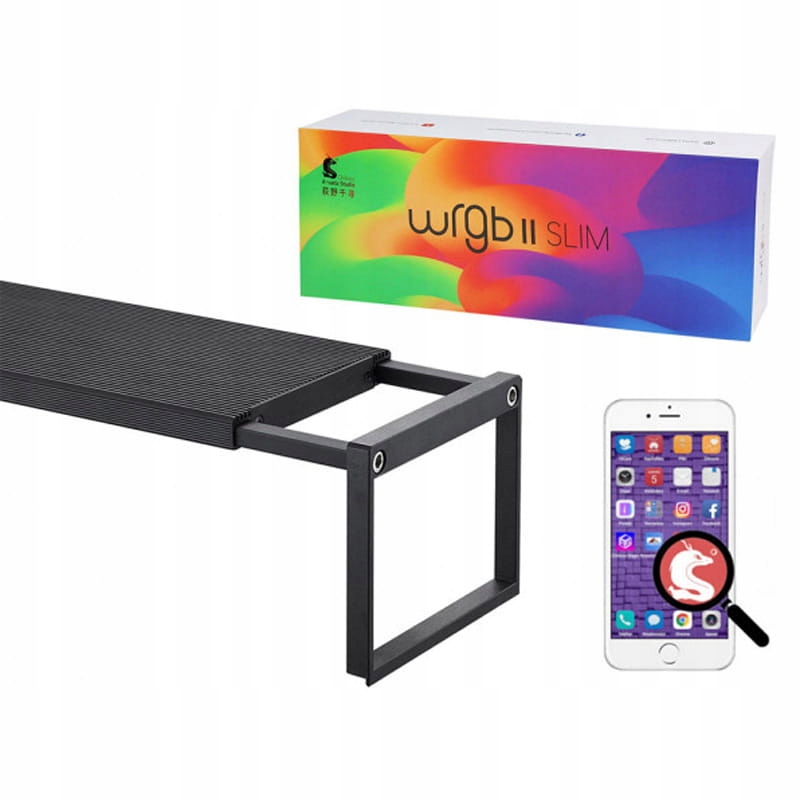 Levně Chihiros Osvětlení Wrgb II Slim 60 Bluetooth Nosník pro akvária 60-80 cm