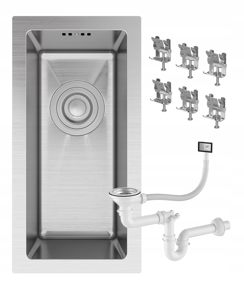 Drez Z Ocele, Chróm, Úzky, Pod Doskou Slim BARI22