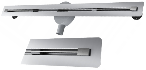 Lineárny Odtok Pod Dlažbu 70 cm Oceľová Sprchová Vanička Syfon Luno Inox