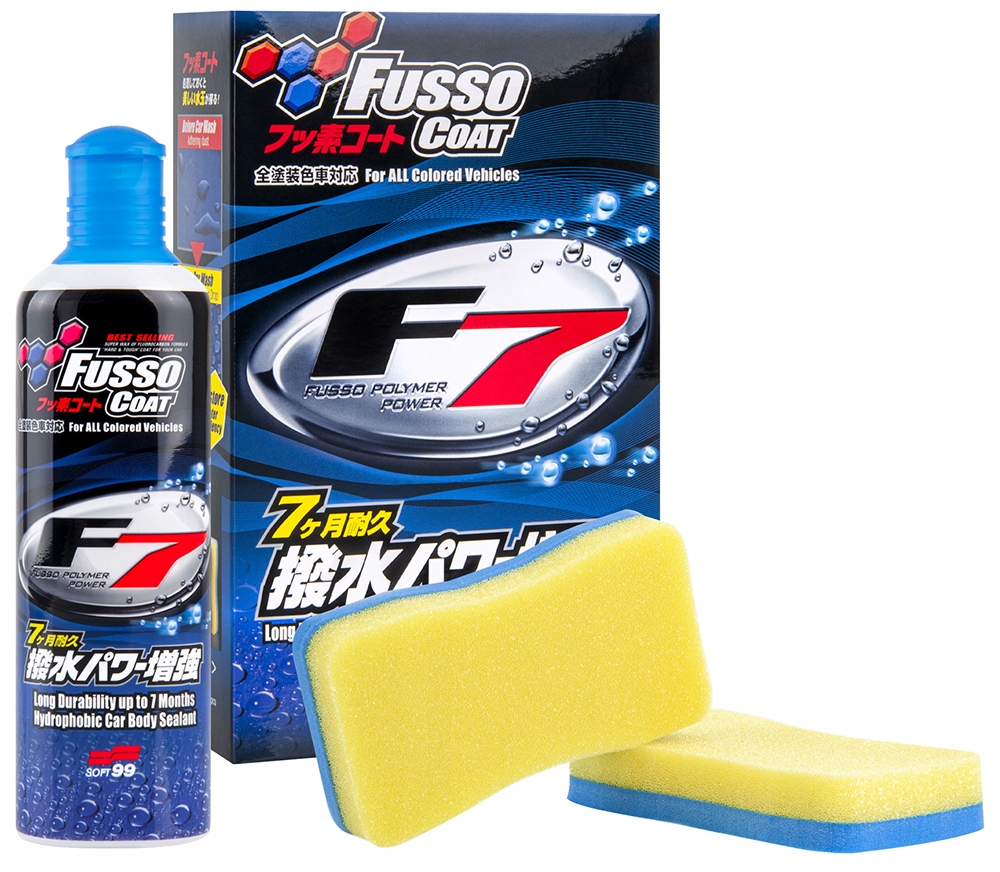 

SOFT99 Fusso Coat F7 All Colours Wosk W Płynie