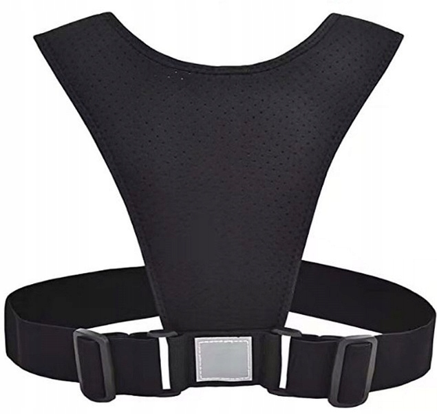 SZELKI ODBLASKOWE KAMIZELKA ODBLASKOWA OSTRZEGAWCZA REGULOWANA DO BIEGANIA Właściwości wodoszczelne