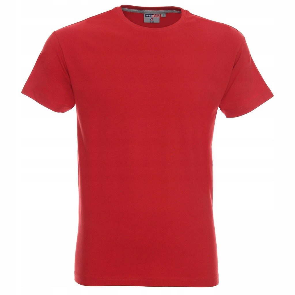 

T-shirt Męski Slim Fit Koszulka Elastyczna - L