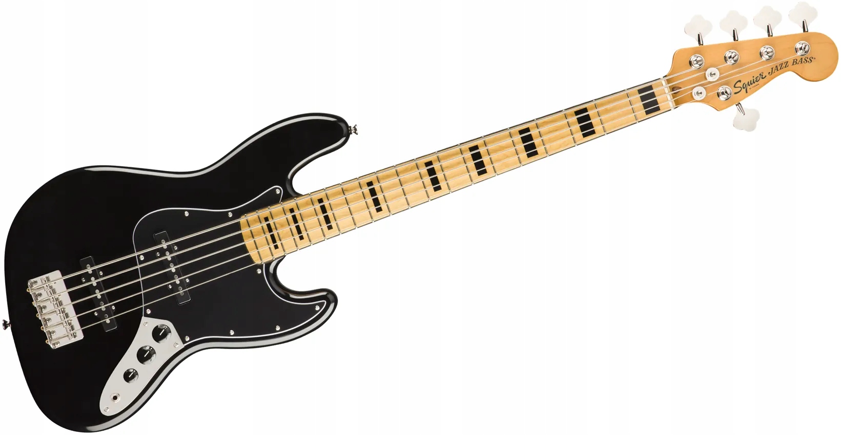 Gitara basowa Squier by Fender Classic Vibe Jazz Bass V 70s Mn Blk 5 strun