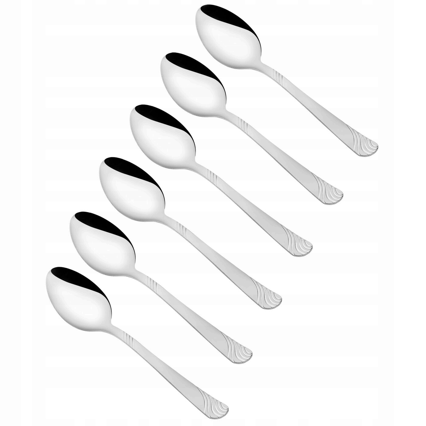 Sztućce zestaw ŁYŻECZKI DO HERBATY 6szt Tadar Erie łyżeczki DO ZMYWARKI Linia Erie