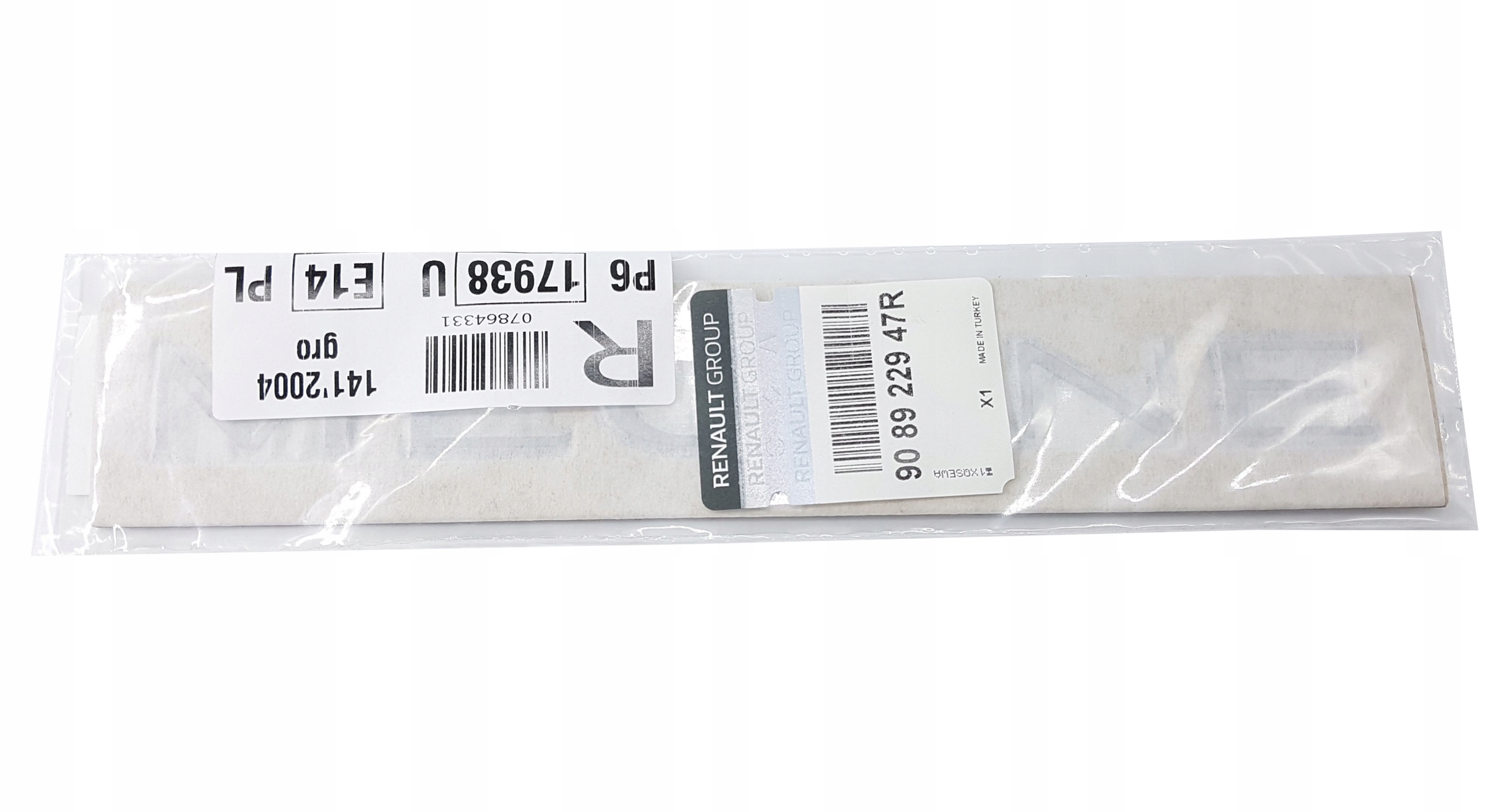 EMBLEMAT LOGO ZNACZEK NAPIS MEGANE IV RENAULT NOWY ORG 908922947R Marka Renault