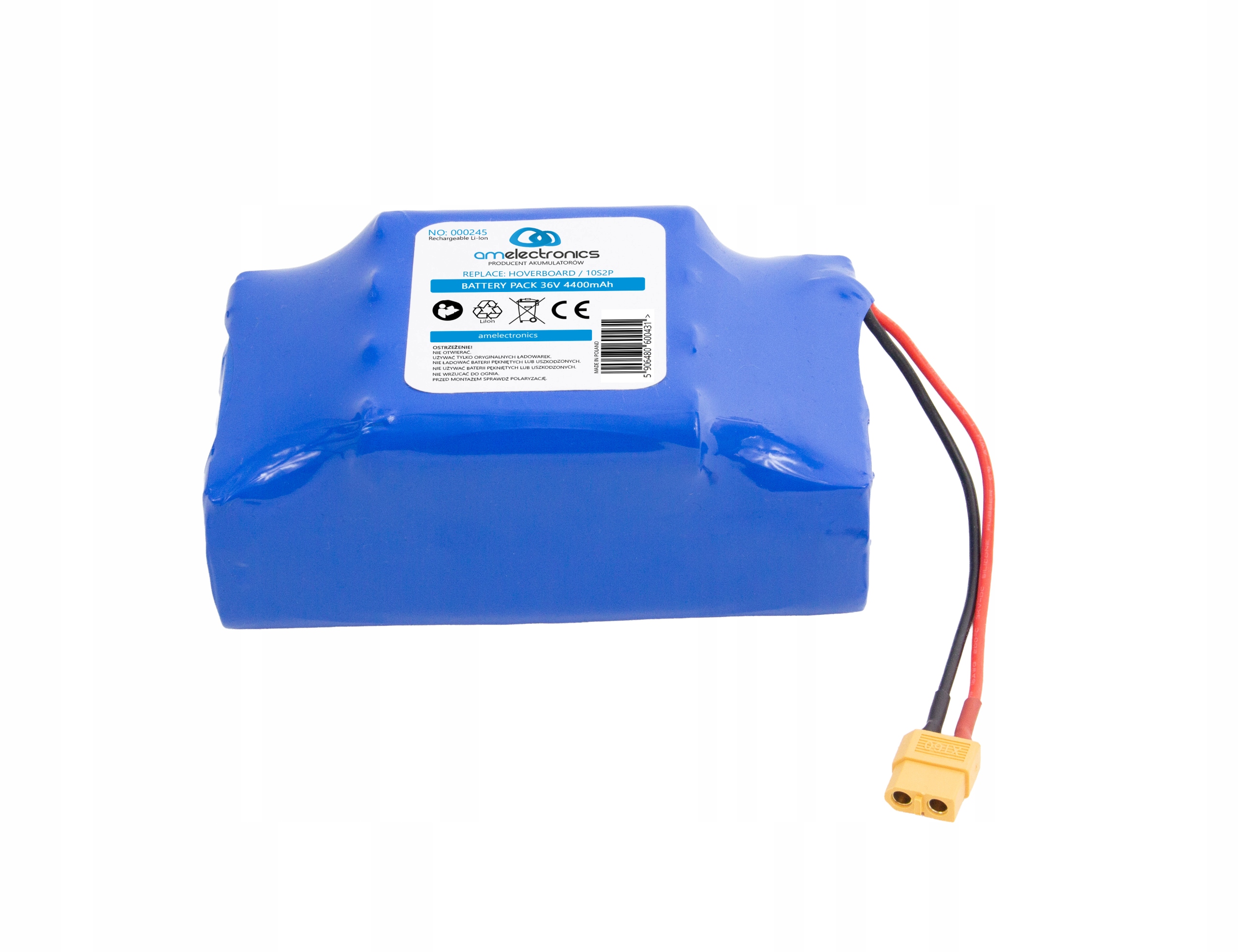 Bateria Akumulator Deskorolka Elektryczna 36V 4400mAh (0245)