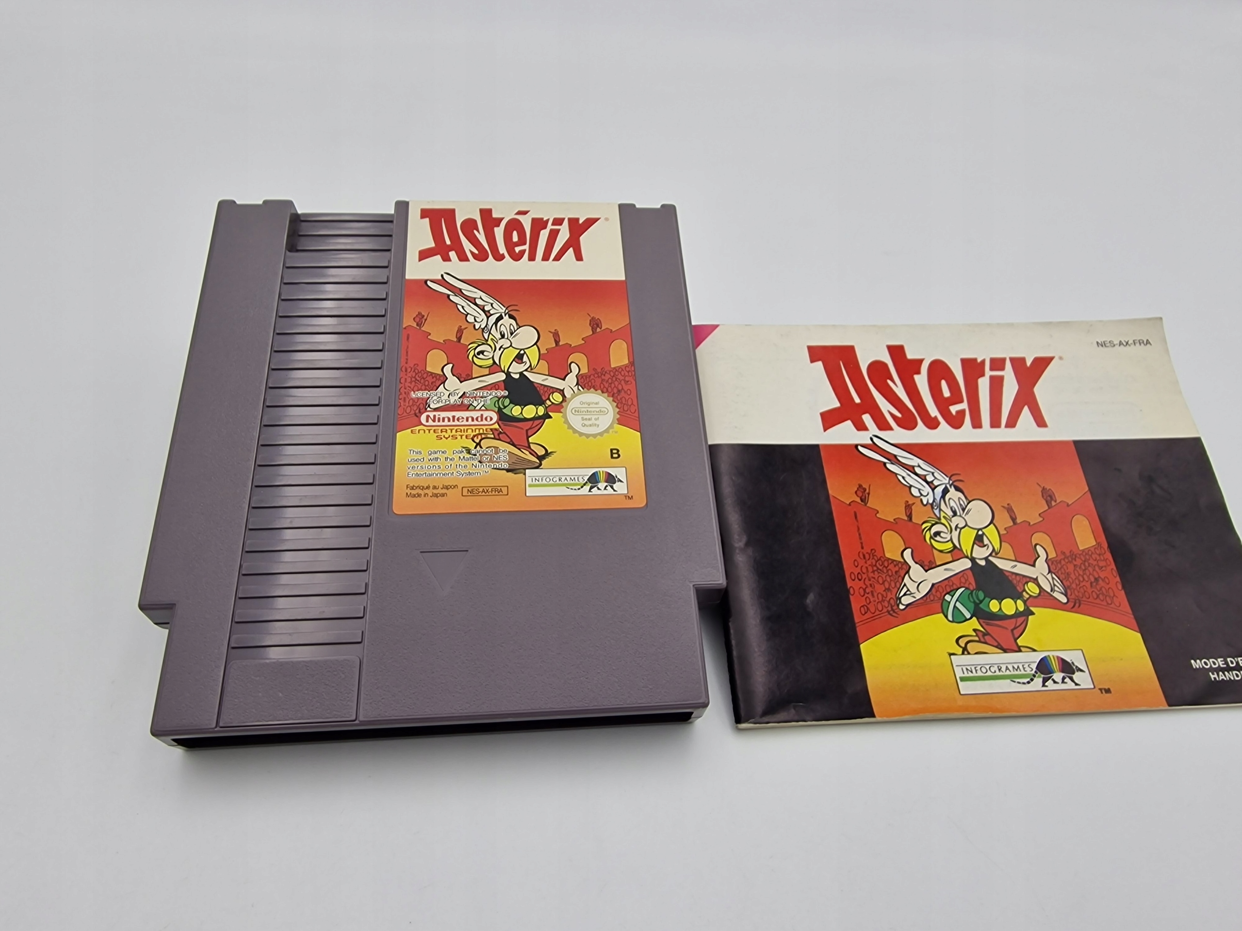 NINTENDO NES ASTERIX Platforma Nintendo NES