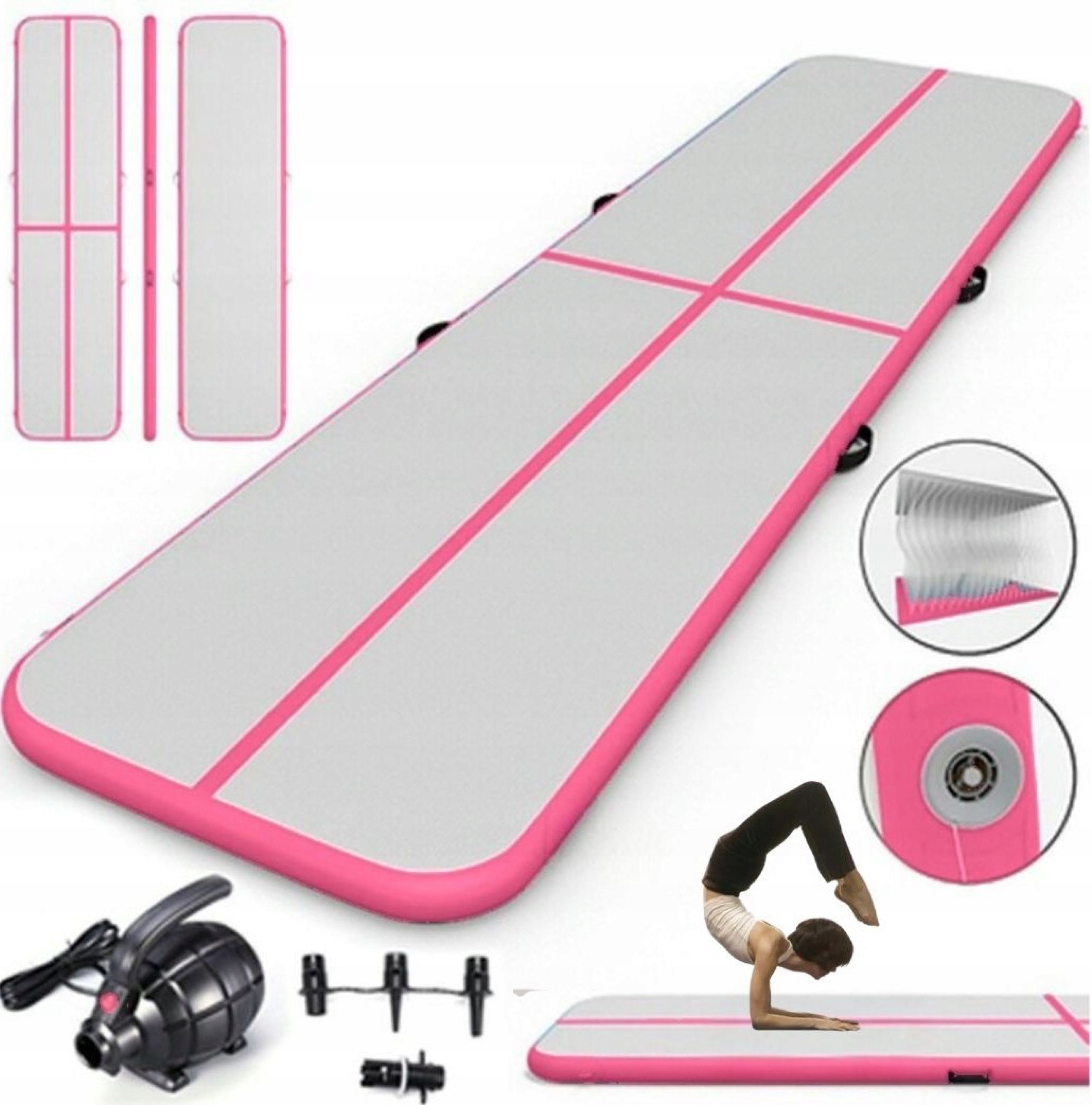 Airtrack Materac Gimnastyczny Śćieżka Akrobatyczna Składany 500X100X10