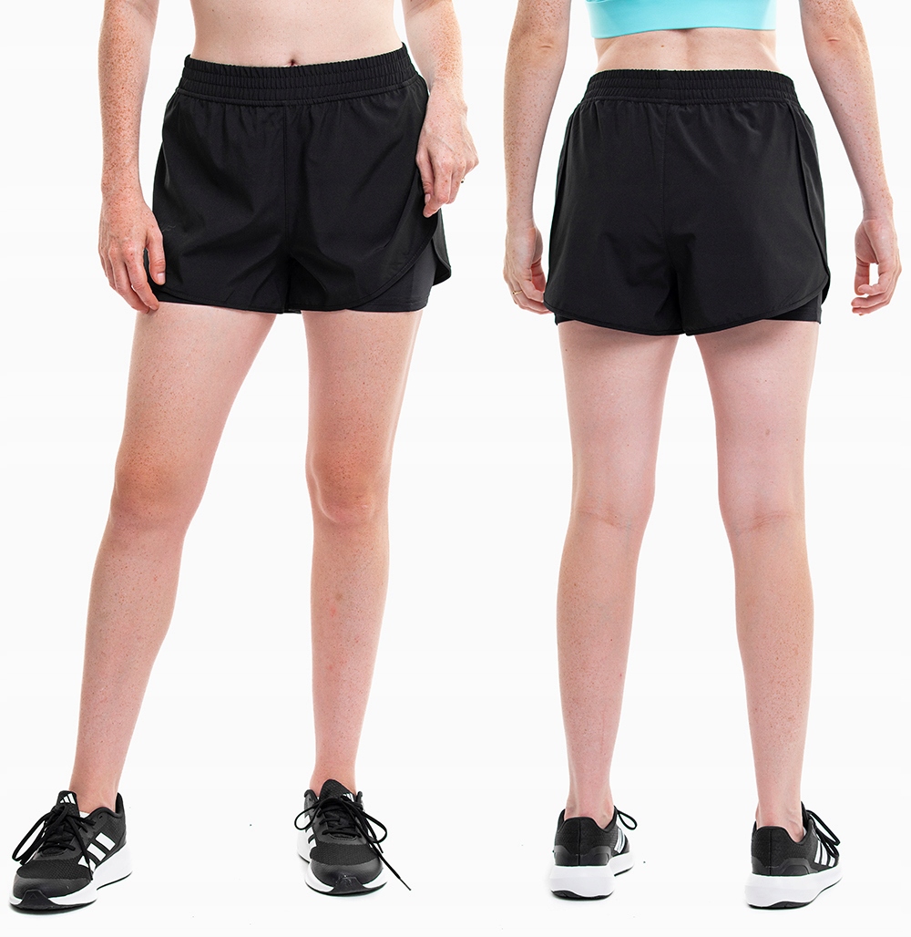4F spodenki krótkie damskie szorty sportowe getry fitness roz. L
